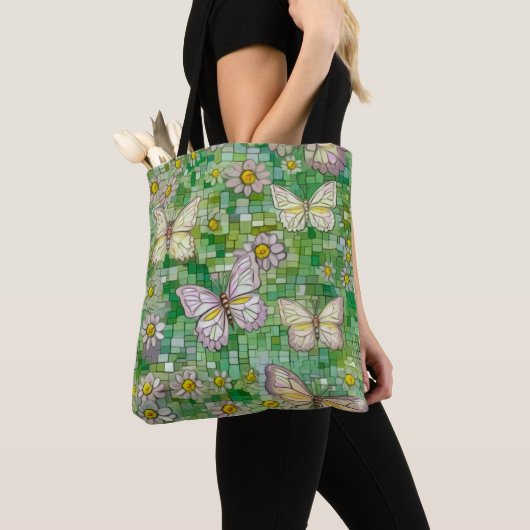Boho Butterflies Boho Style Pattern Tasche (Von Nahem)