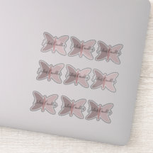 Boho Butterflies Pink Earthy Tones Business