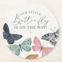 Boho Butterfly Baby Showroom Untersetzer