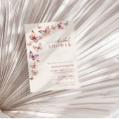 Boho Butterfly Brautparty Einladung