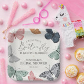 Boho Butterfly Brautparty Tableware für Bridge Pappteller (Party)