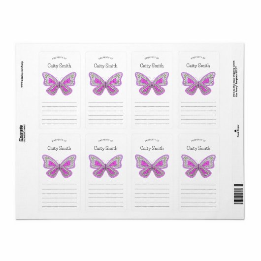 Boho Butterfly-Eigenschaft (Vorne)