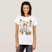 Boho Butterfly Feather Dreamcatcher T - Shirt | Ro (Vorne ganz)