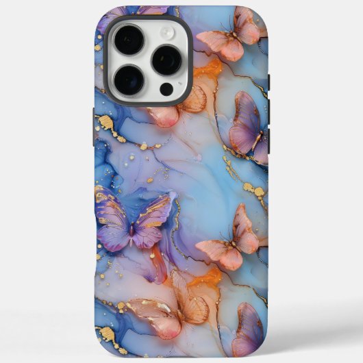 Boho Butterfly iPhone Case-Mate iPhone Hülle (Rückseite)