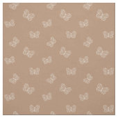 Boho Butterfly Modern Girly Spring Animal Brown Stoff (Muster)