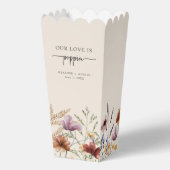 Boho Butterfly Popcorn Geschenkschachtel (Rückseite)