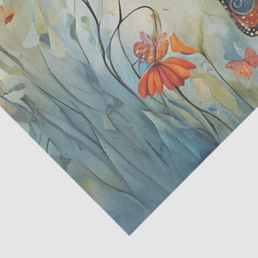 Boho Butterfly Seidenpapier (Detail)