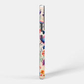 Boho Butterfly und Wildblume Garden Samsung Galaxy Hülle (Rechte Seite)