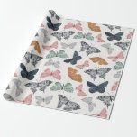 Boho Butterfly verzaubertes Wrapping Paper Geschenkpapier<br><div class="desc">Flattern Sie auf und treten Sie ein in eine Welt der Verzauberung mit unserem druckbaren,  verzauberten Schmetterlingsdekor im Party! Perfekt für Geburtstage,  Babyduschen oder jeden besondere Anlass,  unsere bedruckbare Schmetterlingsdekoration macht Ihre Veranstaltung unvergesslich. Lass deiner Fantasie,  fliege und erschaffe Erinnerungen,  die in den Herzen deiner Gäste flattern!</div>