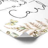 Boho Butterfys Karten und Gifts Poster (Ecke)