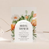 Boho Cactus Arch Bridal Dusche Einladung