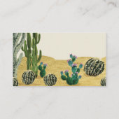 Boho Cactus Books for Baby Enclosure Card Begleitkarte (Rückseite)