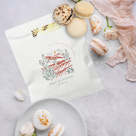 Boho Cactus Desert | GASTGESCHENK HOCHZEITEN Geschenktütchen