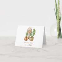 Boho Cactus Pampas Pflanze Brautparty Name gefloch
