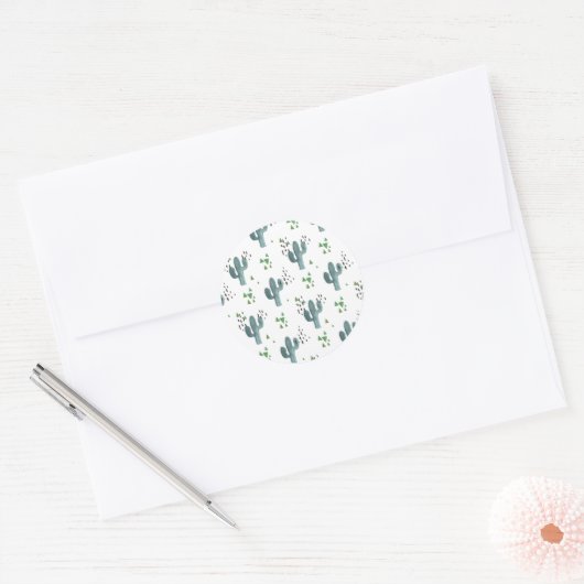 Boho Cactus Sticker (Umschlag)
