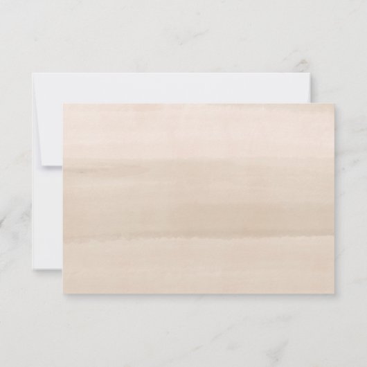 Boho Cactus Taco Bout Liebe Baby Shower Rsvp Card Dankeskarte (Rückseite)