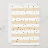 Boho Cactus Taco über eine Einladung für ein Baby (Rückseite)