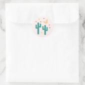 Boho Cactus Valentine's Day Sticker (Tasche)