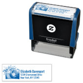 Boho Camera & Floral Bouquet Permastempel (Beispiel)