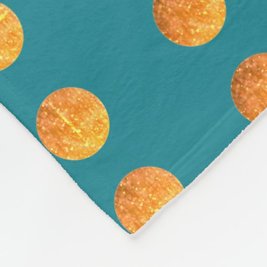 Boho Car, Summer Mood Fleece Blanket (Ecke)