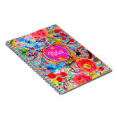 Boho Caravan Floral Notizblock (Rechte Seite)