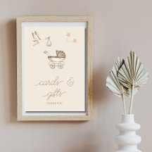 Boho Cards verleiht Gender-Neutral-Baby-Dusche-Zei