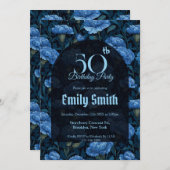 Boho Carnation Themed Surprise Birthday Einladung (Vorne/Hinten)