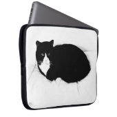 Boho Cat Laptop Sleeve (Vorne Rechts)