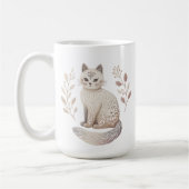 Boho Cat Tasse Eleganter Minimalistischer Feline C (Links)