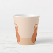 Boho Cats Sunset Wüste Milchtasse (Vorderseite)