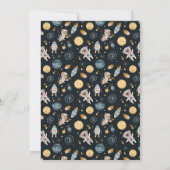 Boho Celestial Animal Baby Shower Einladung (Rückseite)