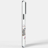 Boho Celestial Feather iPhone / iPad Fall Case-Mate iPhone Hülle (Rückseite / Rechts)