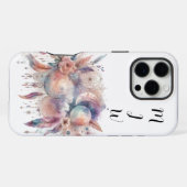 Boho Celestial Feder iPhone / iPad Hülle iPhone 16 Pro Max Hülle (Rückseite (Horizontal))