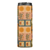 Boho Celestial | Retro Sun & Moon Thermosbecher (Rückseite)