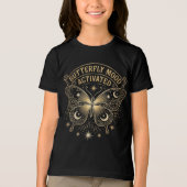 Boho Celestial Schmetterling „Schmetterlingsstimmu Tri-Blend Shirt (Vorderseite)