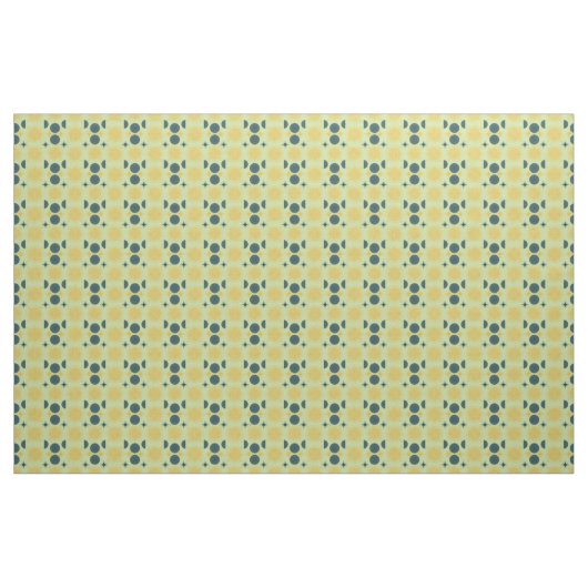 Boho Celestial Sun Moon Mint Pattern Stoff (Fat Quarter (45,7 x 55,9 cm))