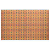 Boho Celestial Sun Moon Orange Pattern Stoff (Yard (91,4 cm))