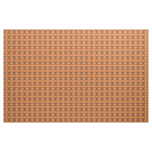 Boho Celestial Sun Moon Orange Pattern Stoff (Yard (91,4 cm))