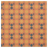 Boho Celestial Sun Moon Orange Pattern Stoff (Muster)