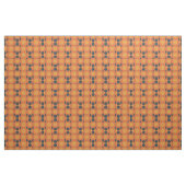 Boho Celestial Sun Moon Orange Pattern Stoff (Fat Quarter (45,7 x 55,9 cm))