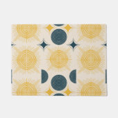Boho Celestial Sun Moon Pattern Fußmatte (Vorderseite)