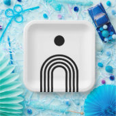 Boho Celestial Sun Pappteller (Party)