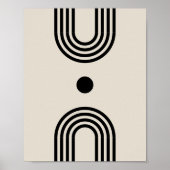 Boho celestial Sun Poster (Vorne)