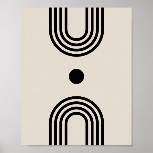 Boho celestial Sun Poster (Vorne)