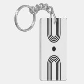 Boho celestial Sun Schlüsselanhänger (Vorderseite links)