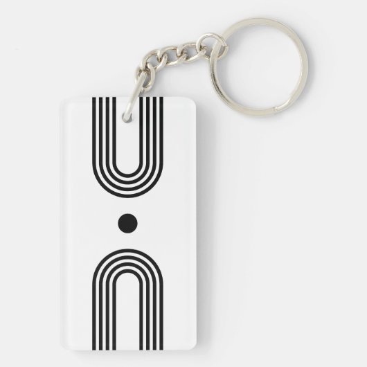 Boho celestial Sun Schlüsselanhänger (Rückseite)