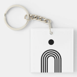 Boho Celestial Sun Schlüsselanhänger