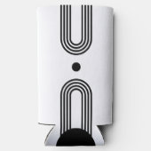 Boho celestial Sun Selters Dosenkühler (Rückseite)