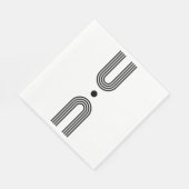 Boho celestial Sun Serviette (Ecke)