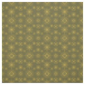 Boho Celestial Sun Stars Green Pattern Stoff (Muster)